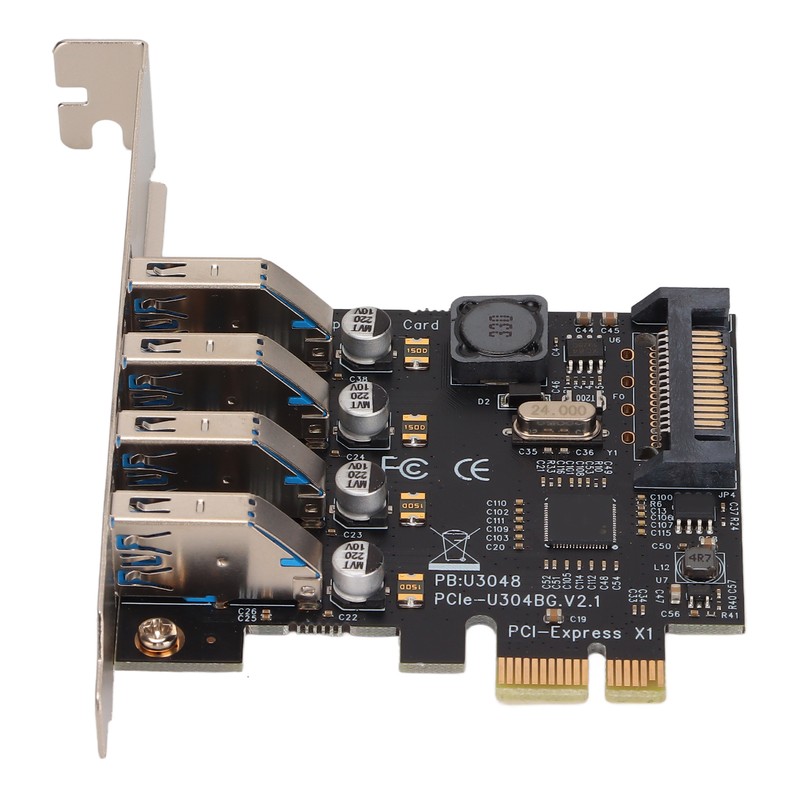 PCI E to USB 3.0 Expansion Card 5GB Transmission 4