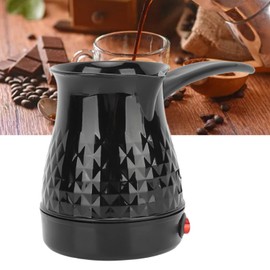 Coffee Pot, Stainless Steel Coffee Maker Anti Scald Even Heating Electric Coffee Pot with Removable Handle US Plug 110V 600ml 600W