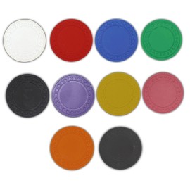 400 Roulette / Poker Chips - 8 gram "Super Diamond" Your Choice of Colors