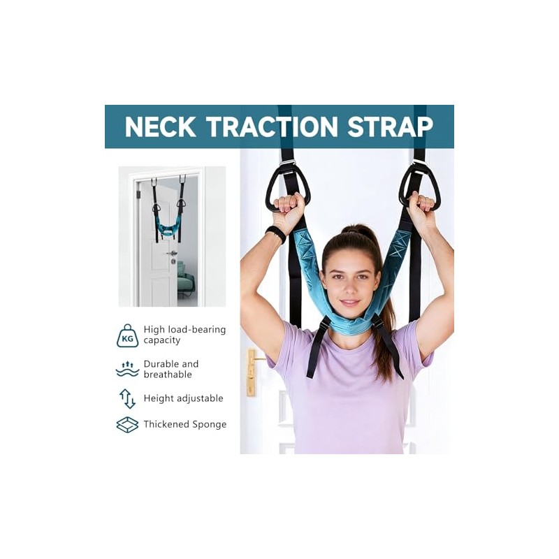 2026 Upgraded Neck Stretcher Cervical Traction Device for Decompression Home
