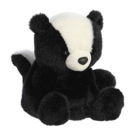 Aurora® Adorable Palm Pals™ Scout Skunk™ Stuffed Animal - Fun Collectible Plush for Kids and Adult Collectors - Perfect for Decorating Rooms and Birthday Gifts - Black 5 Inches