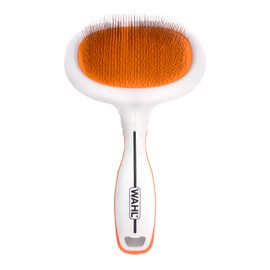 Wahl Metal Slicker Brush, Orange/White, Large