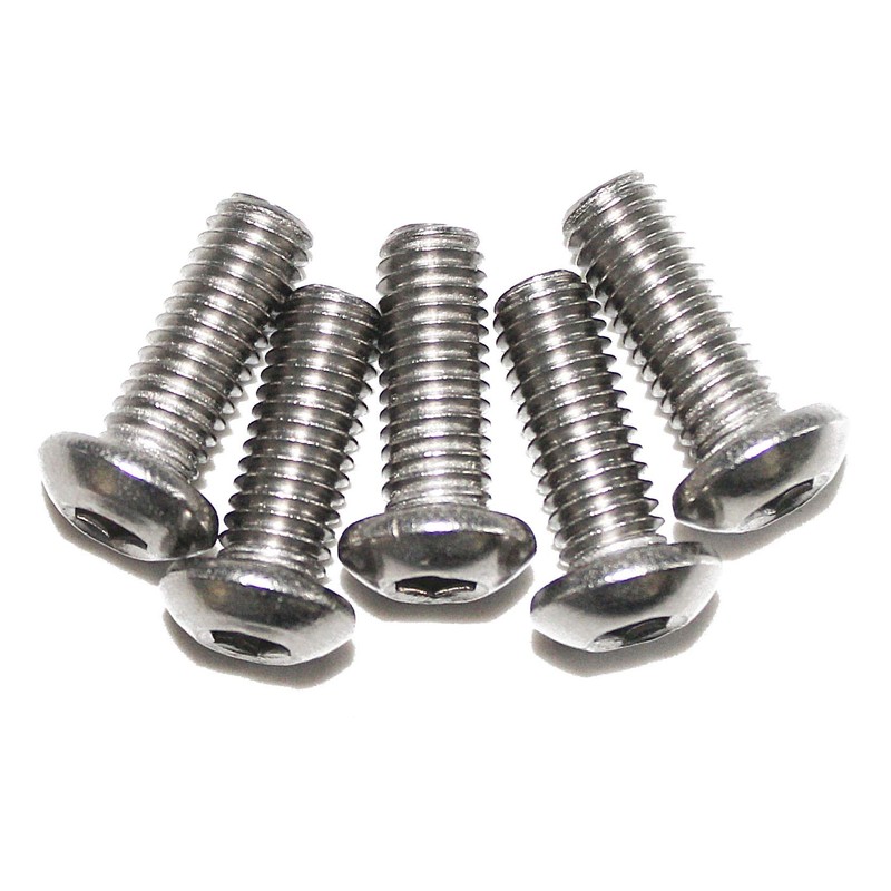 ISO 7380 Oval Screws with I-6 Point A2 Stainless Steel