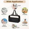 elzle Borse da Toilette Trasparente,Borsa Portatile per Trucchi,Necessaire da Viaggio