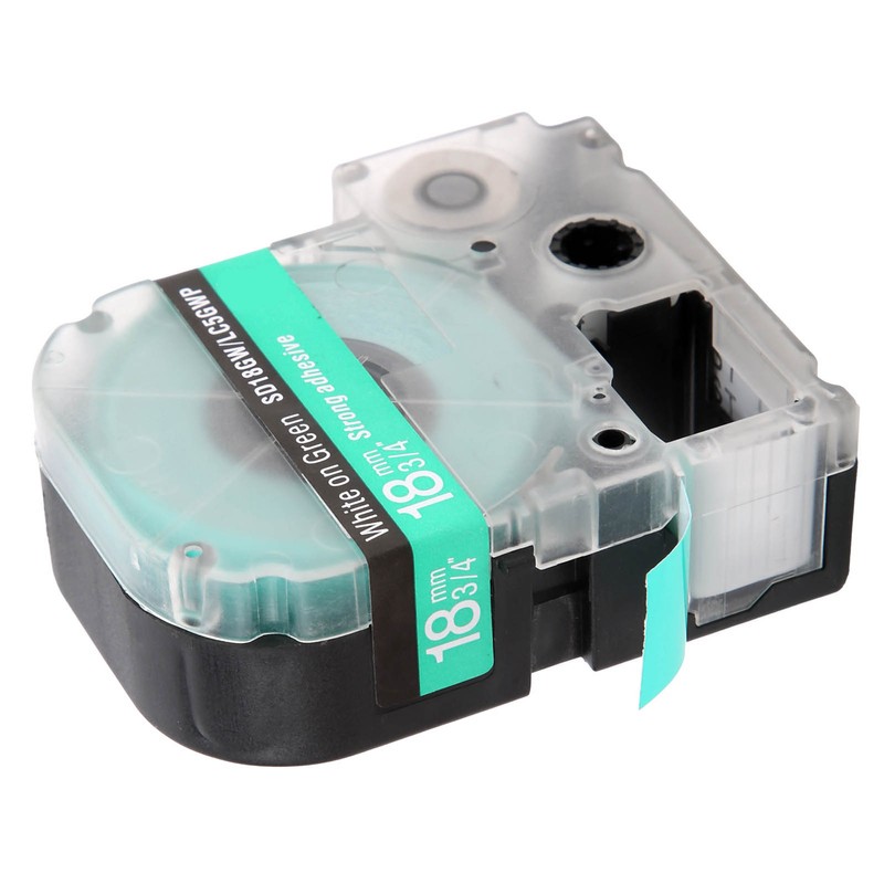 Labeling Tape Corrosion Wear Resistance 18mm Label Making for KING