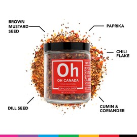 Spiceology - Oh Canada Steak Seasoning - All-Purpose BBQ Rubs, Spice Blends and Seasonings - Use on: Beef, Chicken, Pork, Steak, Bacon, Lamb, Burgers, and Meatloaf - 6 oz