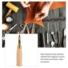 UKCOCO 6 Pcs Leather Alloy Steel Punch Set Automatic Hole