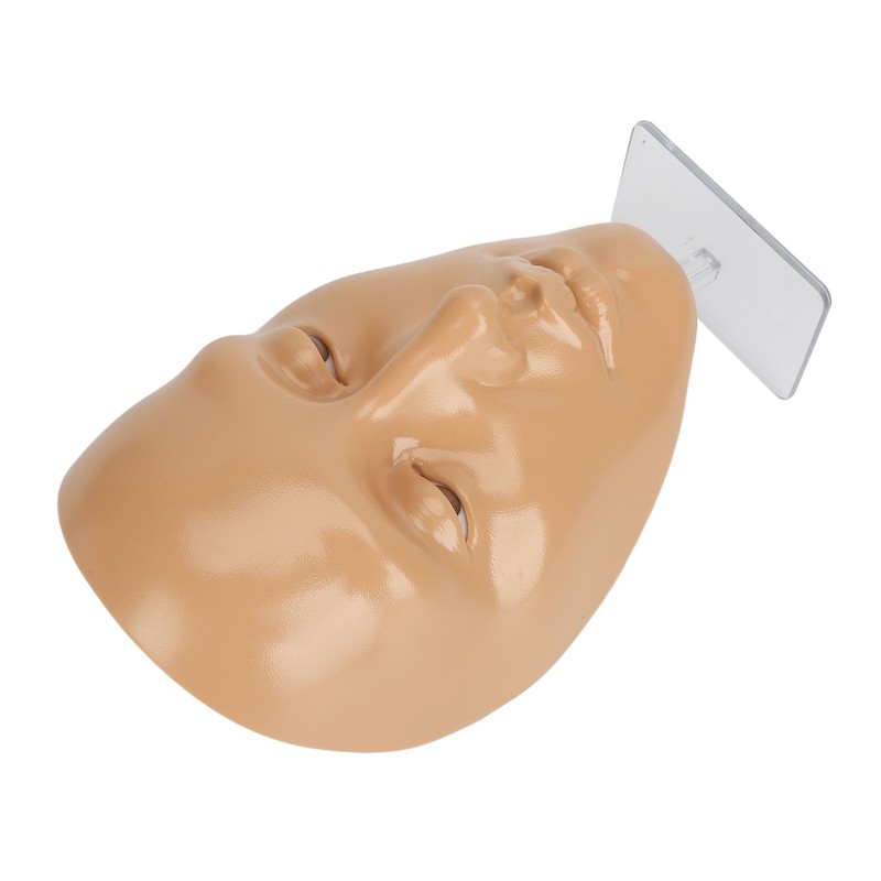Makeup Practice Face Board 5D Silicone Mannequin Face for Eyes
