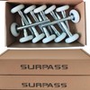 Surpass 12 Pack 2'' Ultra-Quiet Nylon Garage Door Rollers 4”