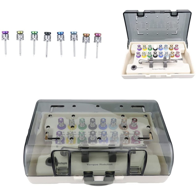 Smiledt Universal Prosthetic Kit Dental Implant Restoration Tool Torque Screwdrivers