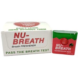 Nu Breath Breath Freshener Watermelon Mint 12ct/Box