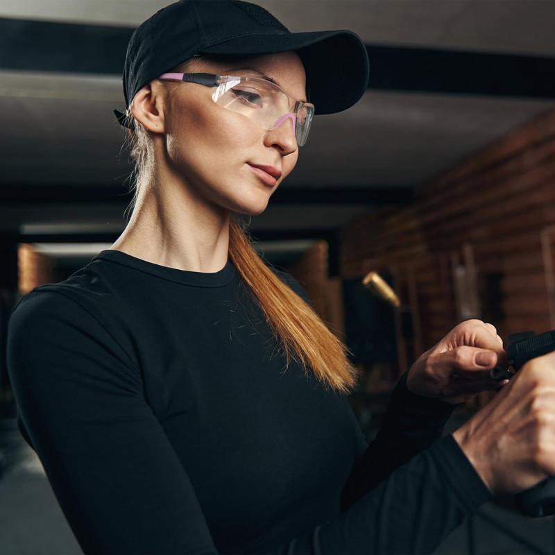 xaegistac Shooting Glasses Anti-fog Shooting Range Eye Protection, Adjustable Safety