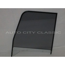 Auto City Classic 1955 1956 1957 1958 1959 Chevy Pickup Suburban Grey Door Glass Black Frame LH