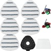 Triangule Flat Mop Replacement Pads, Spin Mop Pad Replacement, 5
