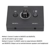 3.5mm Switcher 2 Input 1 Output Or 1 Input 2
