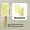 Faliuepe Disposable Dusters Refills Heavy Duty Dusters Refills 180 Yellow