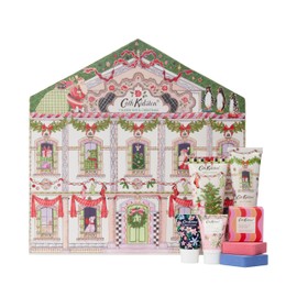 Cath Kidston Hand Cream, Body Lotion, Body Wash, 2 Bath Fizzers Hand Soak and Cuticle Cream, Travel Size and Vegan Friendly, Beauty Gift For Her, Great For Christmas, A Doll’s House Collection