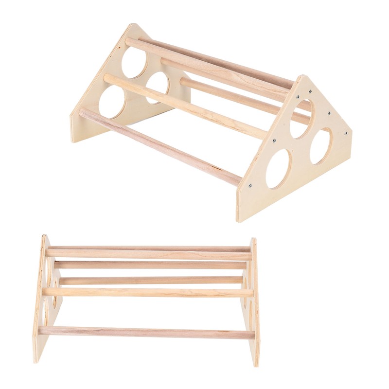 Pet Chicken Wood Stand Hand Made Small Chicken Roost Rack