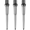Mission Titan Pro Smooth Conversion Tips, Silver, 30 mm