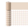 Marks Gingham Check Beige MST-FA35-CBE Masking Tape Perforated Slim 2