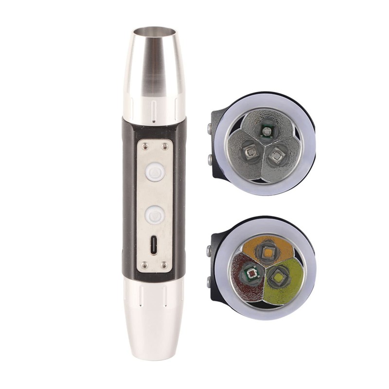 Natudeco Jewellery Flashlight, USB Jade Identification Torch, Bright Jade Rating