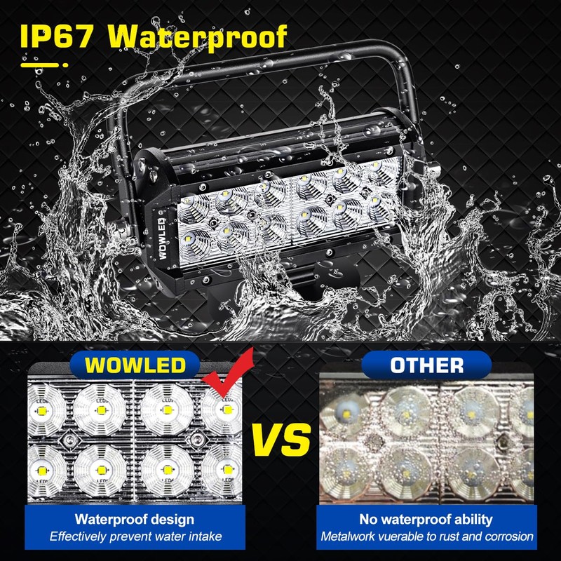 WFPOWER 36W LED Work Light Magnetic Base Mount Portable LED