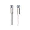 QUARKZMAN Cutting Wheel Screw Mandrels 2.35 mm 3 mm Side