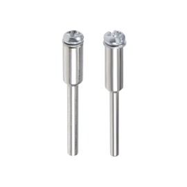 QUARKZMAN Cutting Wheel Screw Mandrels 2.35 mm 3 mm Side Diameter Cutting Disc Holder for Compatible Rotary Tools Pack of 20