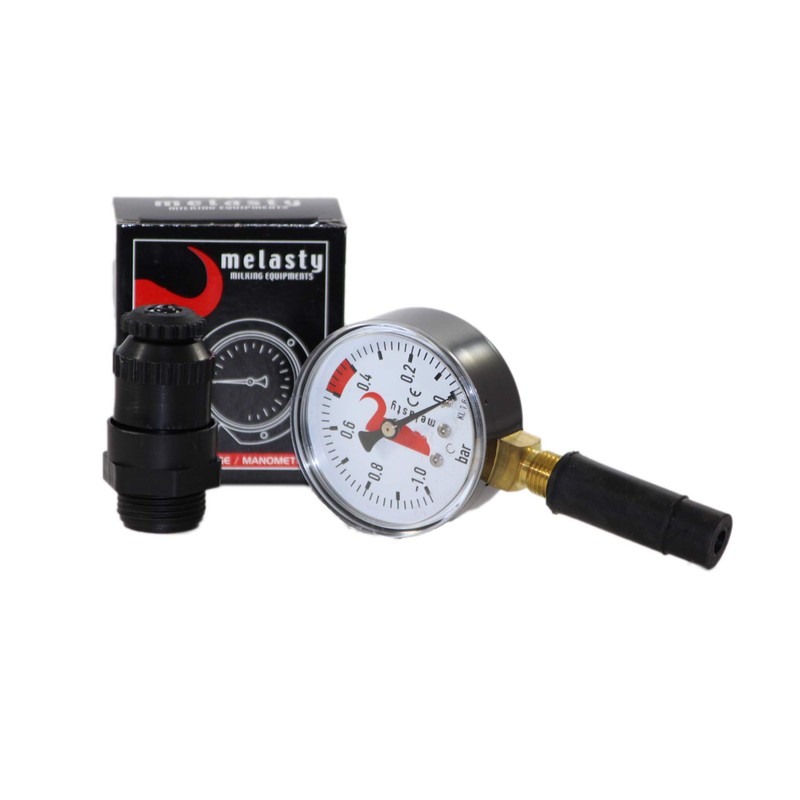Melasty, Vacuum Regulator for Cow and Goat Milking Machines, Vacuum