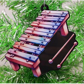 Generic Xylophone Christmas Ornament