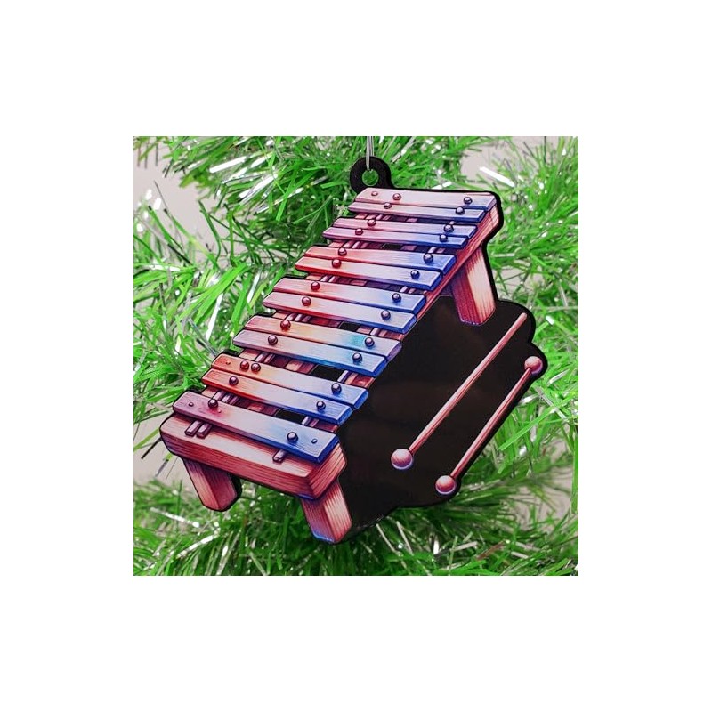 Generic Xylophone Christmas Ornament