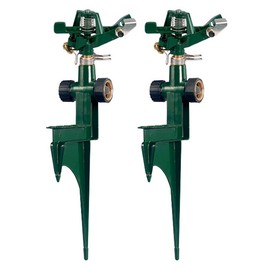 Orbit 56351N 56351 Zinc Impact on Metal Step Spike, 2-Pack, Green