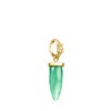 TOUS Chrysoprase Tiny Prism Pendant