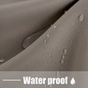 BONZER Waterproof Outdoor Blackout Curtains for Patio - Thermal Insulated,