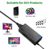 24V 3A 72W Power Supply Adapter AC 100-240V to DC