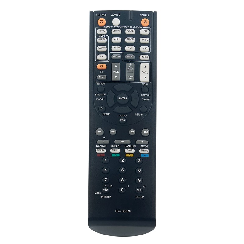 ALLIMITY RC-866M Replaced Remote Control fit for Onkyo AV Receiver