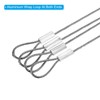 PATIKIL 10pcs 30cm Safety Security Cable Wires Stainless Steel 30cm