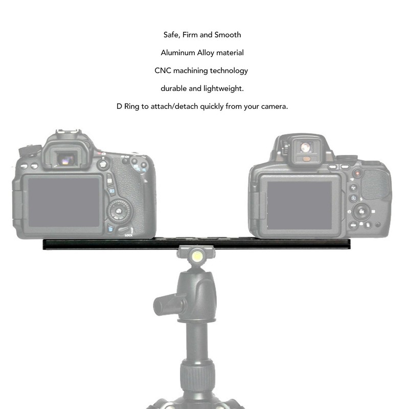Universal Quick Release Plate Aluminum Alloy Camera Quick Release Plate