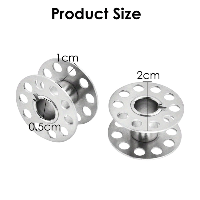 Trimming Shop 10 Pieces Sewing Machine Bobbins - Durable Sewing