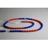 WISSNER® 80260 aktiv lernen - 100er Rechenkette rot/blau - RE-Plastic®