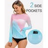 Long Sleeve Swimsuits Rash Guard Bathing Suit for Women UPF