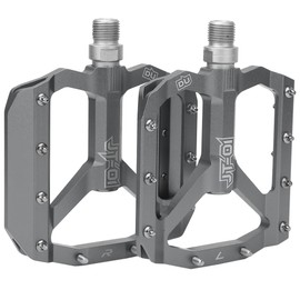 ZTTO Mountain Bike Pedals Aluminum Alloy Bicycle Bearing Foot Rest Cycling PartsSilver