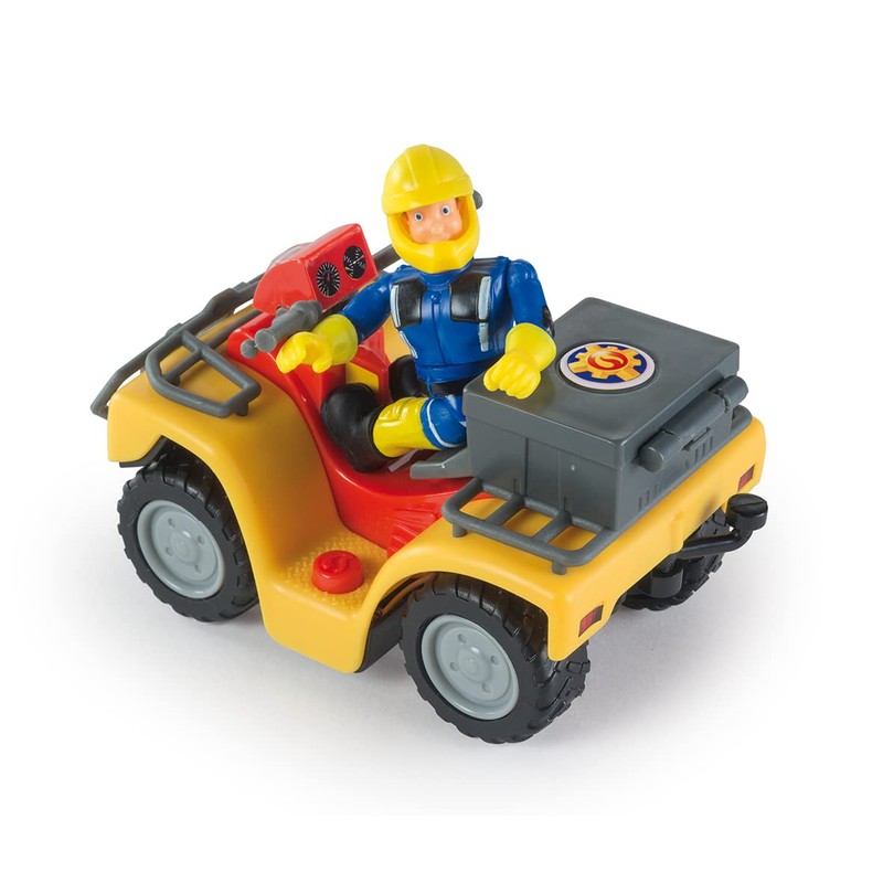 Simba - Fireman Sam Quad Mercury, 109257657038, Yellow