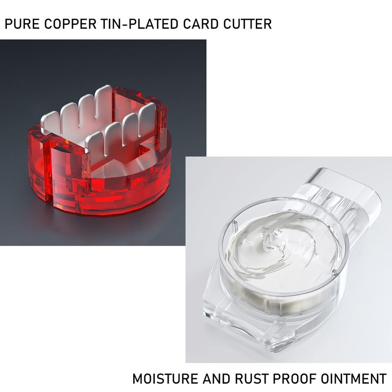 IDC Connector LUORNG 100PCS Red Clear Data Phone Wire Butt