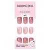 Dashing Diva Magic Press Nail Tip Set Glimmering Rose Regular Round, 1 Set, Pink / 데싱디바 매직프레스 네일팁 세트 글리밍 로즈 레귤러 라운드, 1세트, 핑크