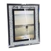 Wedding Anniversary 25th Silver Crystal Border 5 x 7 Photo
