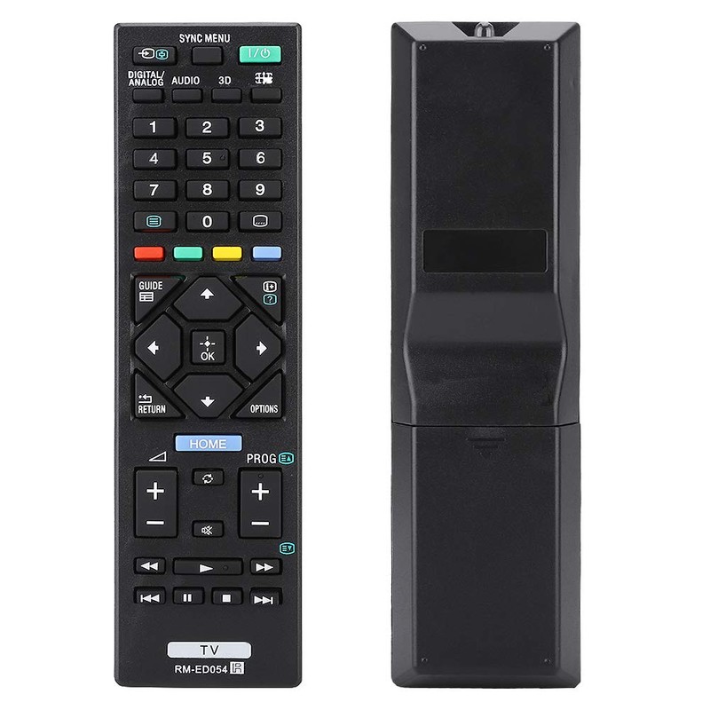 Richer-R Replacement Remote Control,Smart TV Remote Controller for Sony RM-ED054,Black