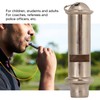 5Pcs Metal Emergency Survival Whistle Stainless Steel Outdoor Whistle for