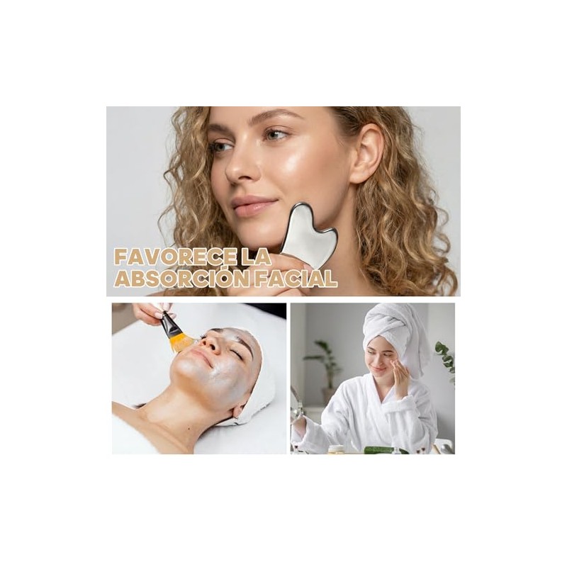 Gua Sha, Herramienta de Guasha Facial, Herramienta de Gua Sha