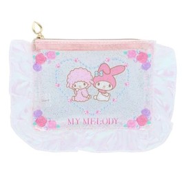 Sunstar Stationery Sanrio Character Pouch, Clear Pouch, Y2K Ballet Core, My Melody S2334429